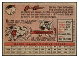 1958 Topps Baseball #013 Billy Hoeft Tigers VG Yellow Letter 509073