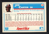 1987 Sportflics #176 Joe Carter Indians Signed Autographed 509105