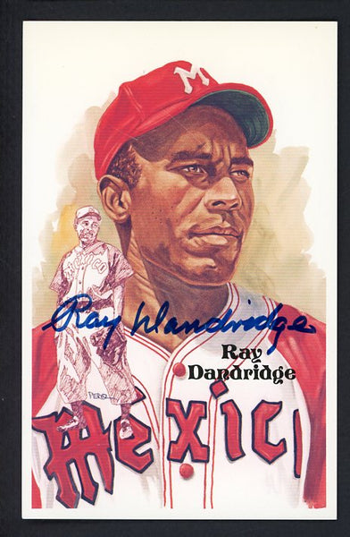 Perez Steele Postcard Ray Dandridge Mexico Signed Autographed 509139