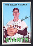 1967 Topps #065 Tom Haller Giants Signed Autographed 509224