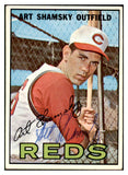 1967 Topps #096 Art Shamsky Reds Signed Autographed 509233