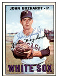 1967 Topps #178 John Buzhardt White Sox Signed Autographed 509262