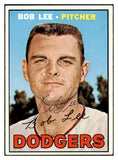 1967 Topps #313 Bob Lee Dodgers Signed Autographed 509298