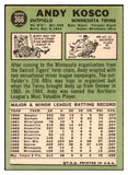 1967 Topps #366 Andy Kosco Twins Signed Autographed 509315