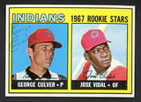 1967 Topps #499 George Culver Indians Signed Autographed 509350