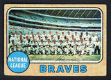 1968 Topps #221 Lum Harris Braves Signed Autographed 509444