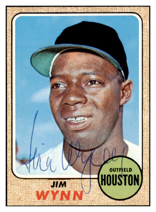 1968 Topps #260 Jim Wynn Astros Signed Autographed 509457