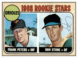 1968 Topps #409 Ron Stone Orioles Signed Autographed 509499