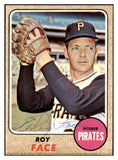 1968 Topps #198 Roy Face Pirates Signed Autographed 509559