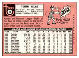 1969 Topps #070 Tommy Helms Reds Signed Autographed 509605