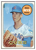 1969 Topps #088 Rich Nye Cubs Signed Autographed 509610