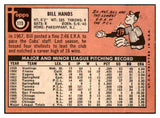 1969 Topps #115 Bill Hands Cubs Signed Autographed 509619