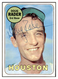 1969 Topps #119 Doug Rader Astros Signed Autographed 509620