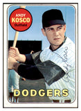 1969 Topps #139 Andy Kosco Dodgers Signed Autographed 509626