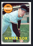 1969 Topps #248 Bob Priddy White Sox Signed Autographed 509657