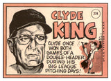 1969 Topps #274 Clyde King Giants Signed Autographed 509665