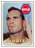 1969 Topps #307 Gary Kolb Pirates Signed Autographed 509675