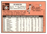 1969 Topps #444 Joe Moeller Dodgers Signed Autographed 509704