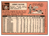 1969 Topps #133 Johnny Callison Phillies Signed Autographed 509743