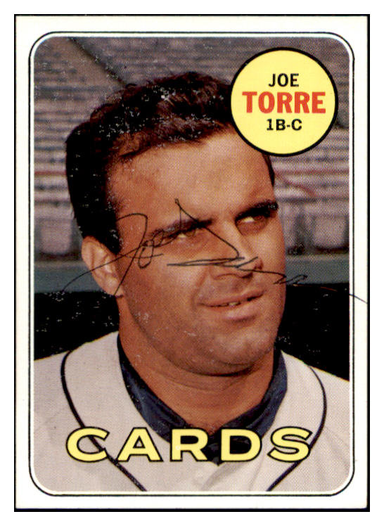 1969 Topps #460 Joe Torre Cardinals Signed Autographed 509751