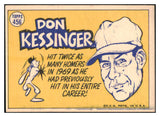 1970 Topps #456 Don Kessinger A.S. Cubs Signed Autographed 509771