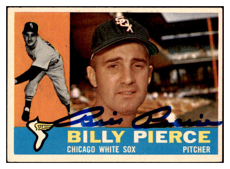 1960 Topps #150 Billy Pierce White Sox Signed Autographed 509787