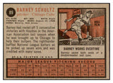 1962 Topps #089 Barney Schultz Cubs Signed Autographed 509795