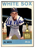 1964 Topps #168 Al Weis White Sox Signed Autographed 509800