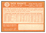 1964 Topps #170 Dick Radatz Red Sox Signed Autographed 509801