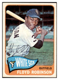 1965 Topps #345 Floyd Robinson White Sox Signed Autographed 509803