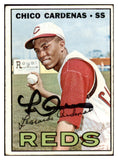 1967 Topps #325 Chico Cardenas Reds Signed Autographed 509808