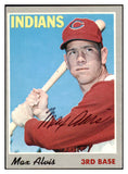 1970 Topps #085 Max Alvis Indians Signed Autographed 509822