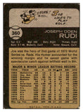 1973 Topps #360 Joe Rudi A's Signed Autographed 509829