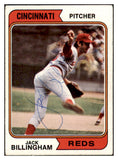 1973 Topps #158 Jack Billingham Reds Signed Autographed 509835