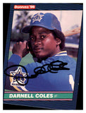 1986 Donruss #557 Darnell Coles Mariners Signed Autographed 509847