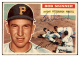 1956 Topps #297 Bob Skinner Pirates Signed Autographed 509857