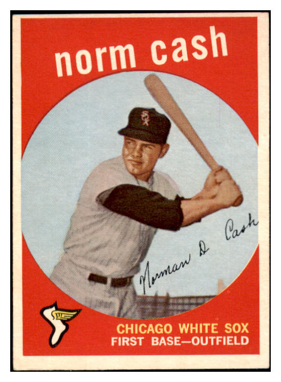 1959 Topps Baseball #509 Norm Cash White Sox EX-MT 509891