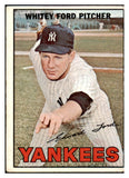 1967 Topps Baseball #005 Whitey Ford Yankees VG 509894