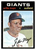 1971 Topps Baseball #600 Willie Mays Giants EX-MT 509900