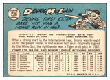 1965 Topps Baseball #236 Denny McLain Tigers EX+/EX-MT 509904