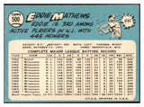 1965 Topps Baseball #500 Eddie Mathews Braves VG-EX 509910