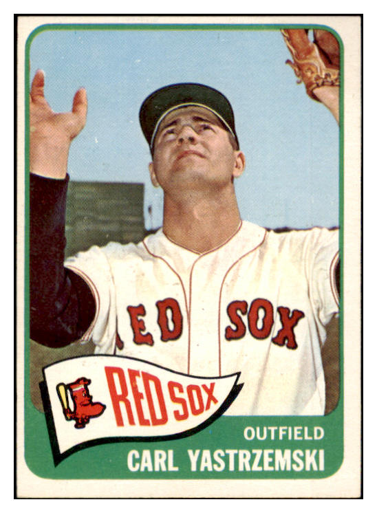 1965 Topps Baseball #385 Carl Yastrzemski Red Sox EX-MT 509911