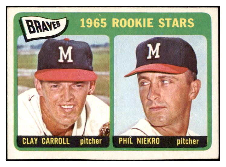 1965 Topps Baseball #461 Phil Niekro Braves EX-MT 509918