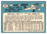 1965 Topps Baseball #377 Willie Stargell Pirates EX-MT 509921