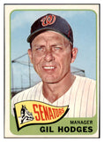 1965 Topps Baseball #099 Gil Hodges Senators EX-MT 509922