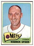 1965 Topps Baseball #205 Warren Spahn Mets EX-MT 509926