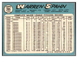 1965 Topps Baseball #205 Warren Spahn Mets EX-MT 509926