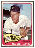 1965 Topps Baseball #550 Mel Stottlemyre Yankees EX-MT 509928