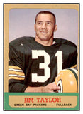 1963 Topps Football #087 Jim Taylor Packers VG-EX 509934
