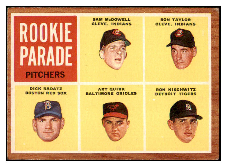 1962 Topps Baseball #591 Sam McDowell Indians EX-MT 509939